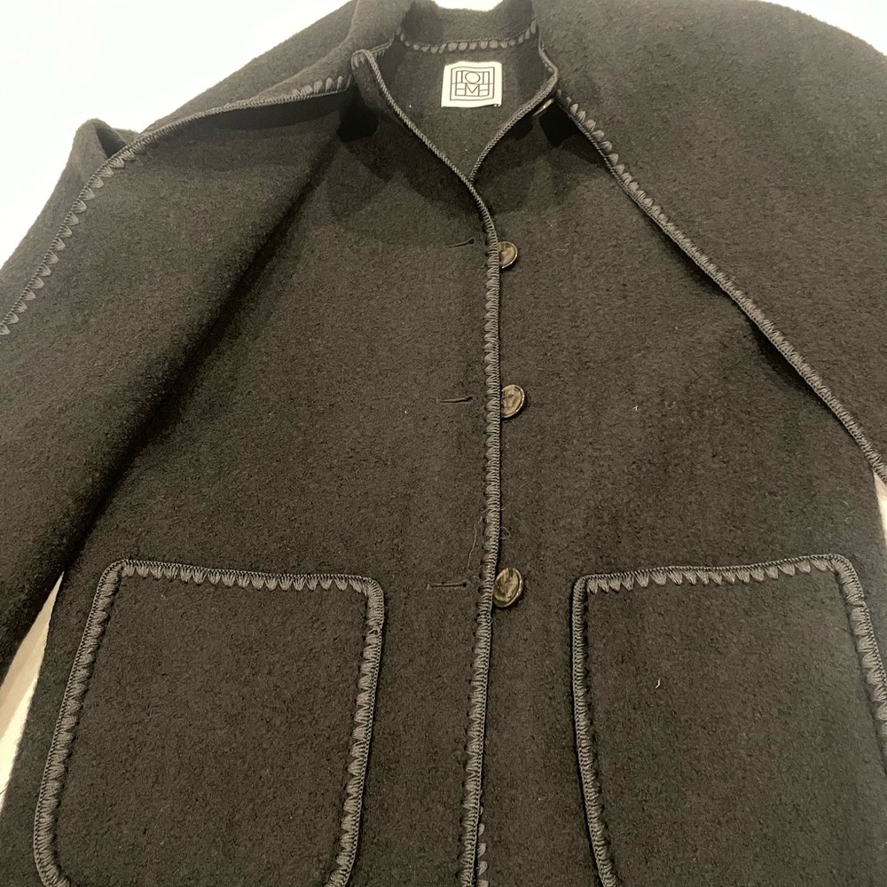 Toteme embroidered scarf jacket - Picture 9 of 11